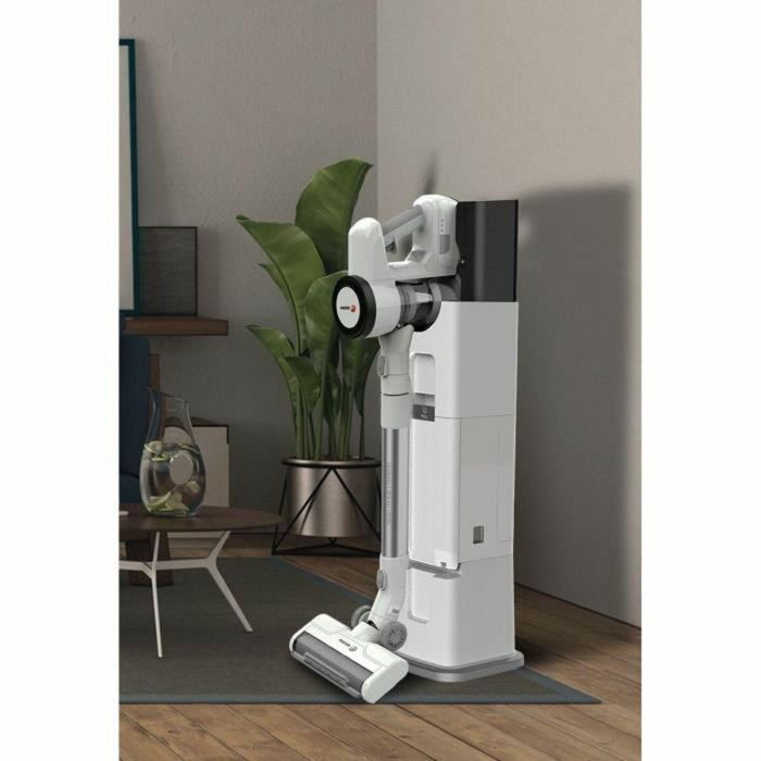 Fagor FG6415 Aspirador Escoba Inalámbrico 2 en 1, 300W, Autonomía 60 min, Base Autolimpiante, Tubo Flexible, 3 Velocidades 3
