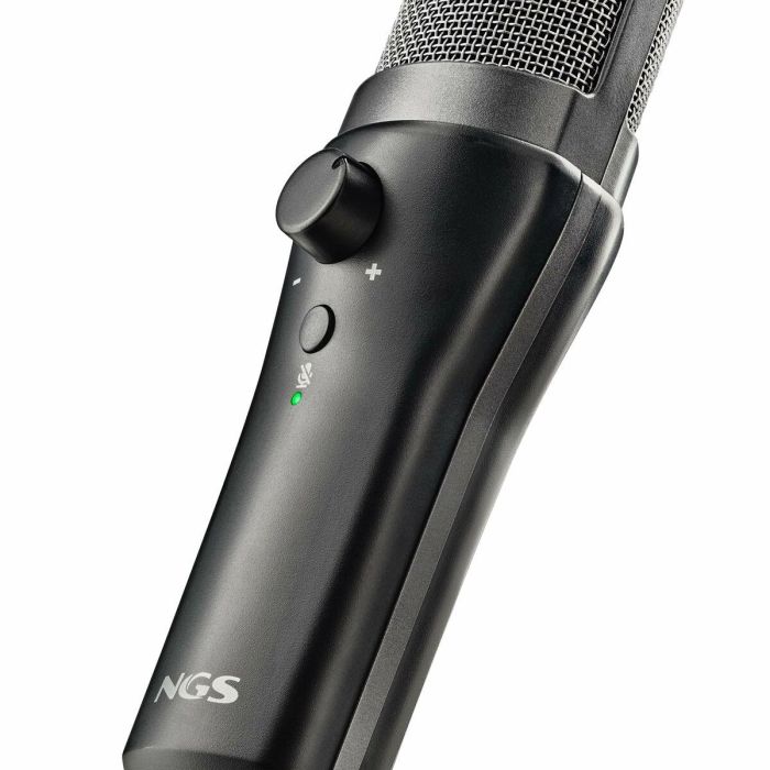Micrófono NGS MS120USB Negro 11