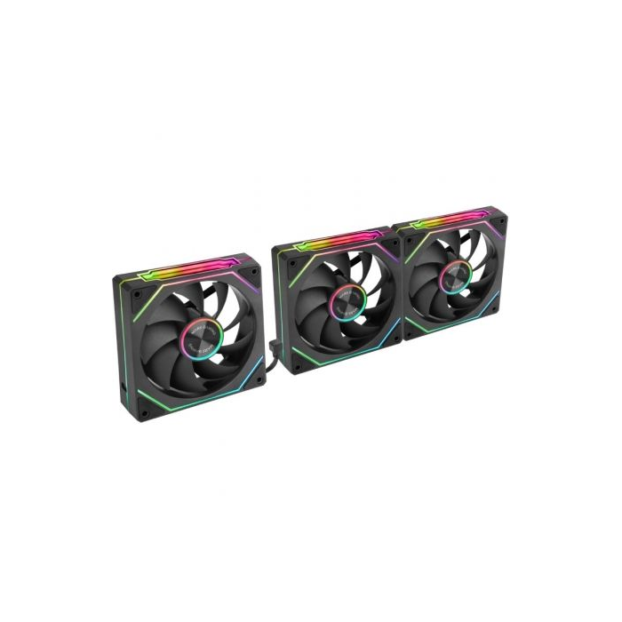 Pack 3 Ventiladores Mars Gaming MF-LINKFINITYKIT2/ 12cm/ ARGB 2