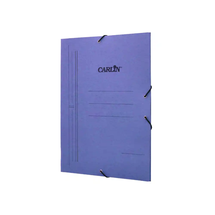 Carlin Carpeta Tres Solapas Cartón Pintado Folio Color Azul 3 Carlin Carpeta Tres Solapas Cartón Pintado Folio Color Azul 3