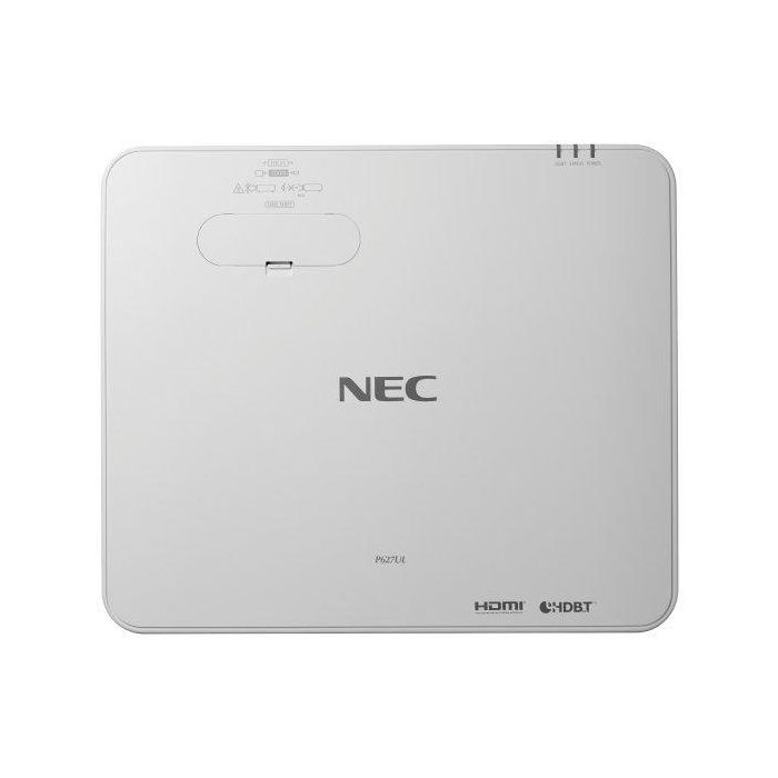 Sharp P627UL-WH Pro 3LCD Laser Projector High Brightness 6200 ANSI Lumens WUXGA 1920x1200 16:10 Contrast 3000000:1 TR 1.23:1 - 2:1 8