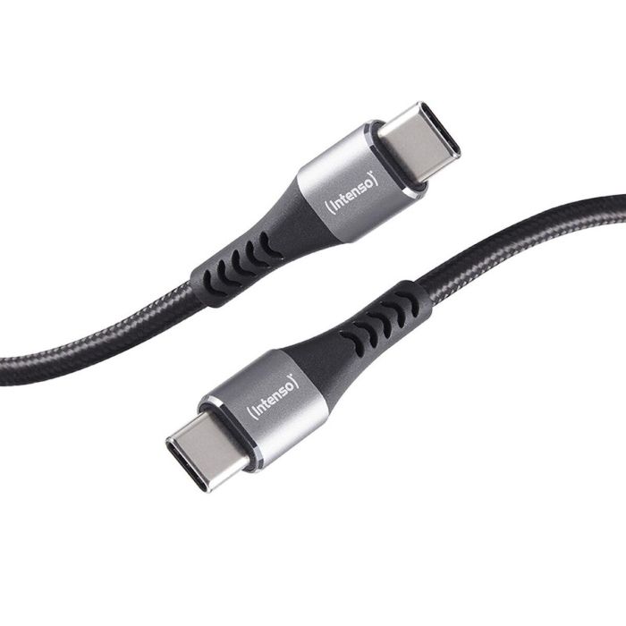 Cable USB-C a USB-C INTENSO C315C Negro 8 Cable USB-C a USB-C INTENSO C315C Negro 8