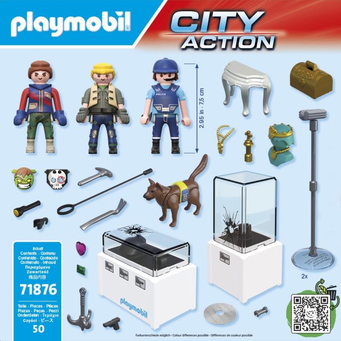 Playmobil Robo de Diamantes Juego para Niños de 4 a 10 Años