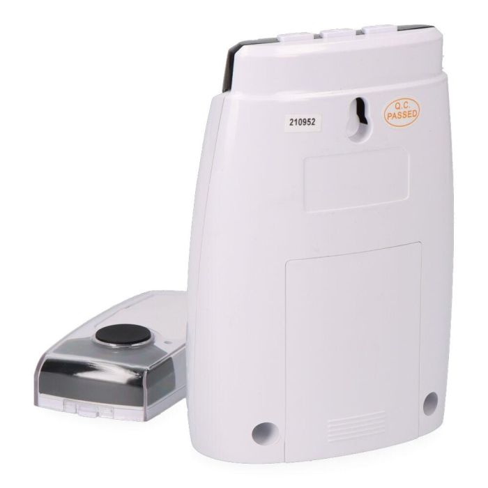 Edm Timbre Musical Volga Sin Cables, 85db, 120m Alcance, 16 Melodías Seleccionables, Blanco 2 Edm Timbre Musical Volga Sin Cables, 85db, 120m Alcance, 16 Melodías Seleccionables, Blanco 2