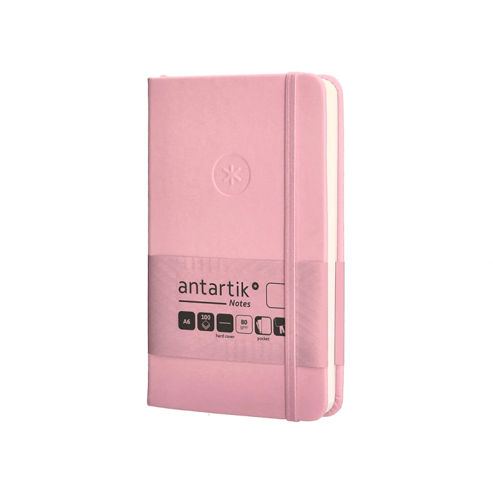 Antartik Cuaderno Antartik Notes Tapa Dura A6 Hojas Lisas Rosa Pastel 100 Hojas 80 Gr FSC 3