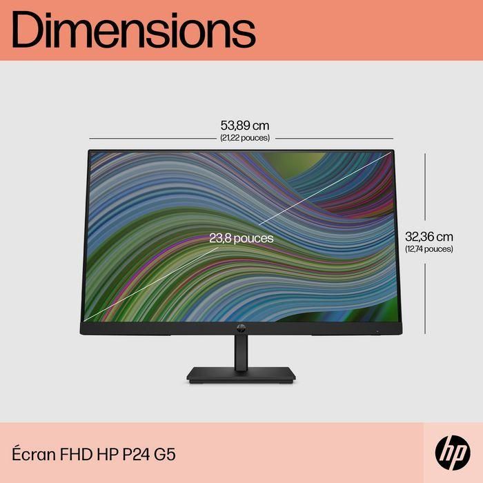 HP P24 G5 Monitor FHD 23.8 Pulgadas para Trabajo Diario 14
