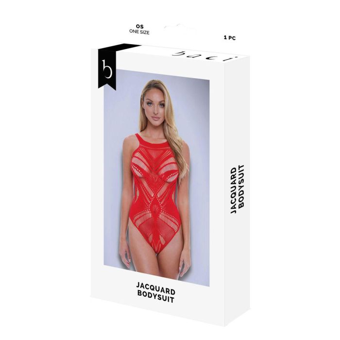 Body Baci Lingerie Rojo Talla única 1 Body Baci Lingerie Rojo Talla única 1