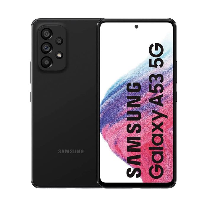 Smartphone Samsung Galaxy A53 6GB/ 128GB/ 6.5"/ 5G/ Negro