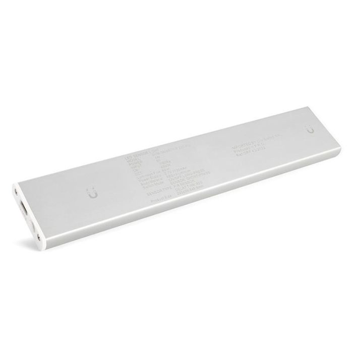 ILIMINACION Y ACC. Lámpara LED Smarty PIR, Luz para Muebles con Sensor Movimiento, Acabado Plata Mate 205mm 1
