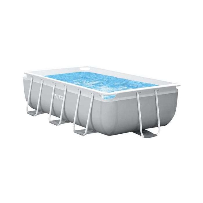 Piscina rectangular desmontable prism frame con depuradora y escalera (capacidad 3539 litros) (+6 años) 300x175x80cm Piscina rectangular desmontable prism frame con depuradora y escalera (capacidad 3539 litros) (+6 años) 300x175x80cm