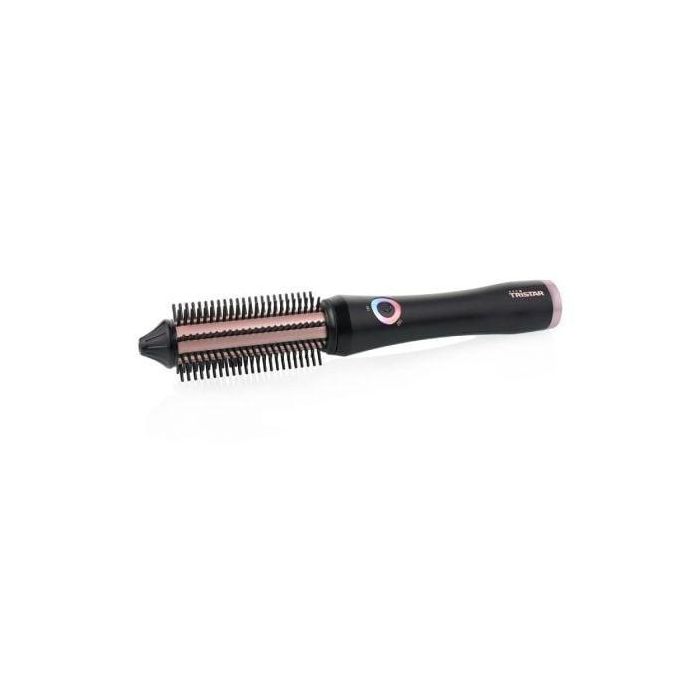 Tristar HD-2503 Cepillo Alisador de Pelo Inalámbrico Portátil, Revestimiento Cerámico, 3 Temperaturas, Negro y Rosa