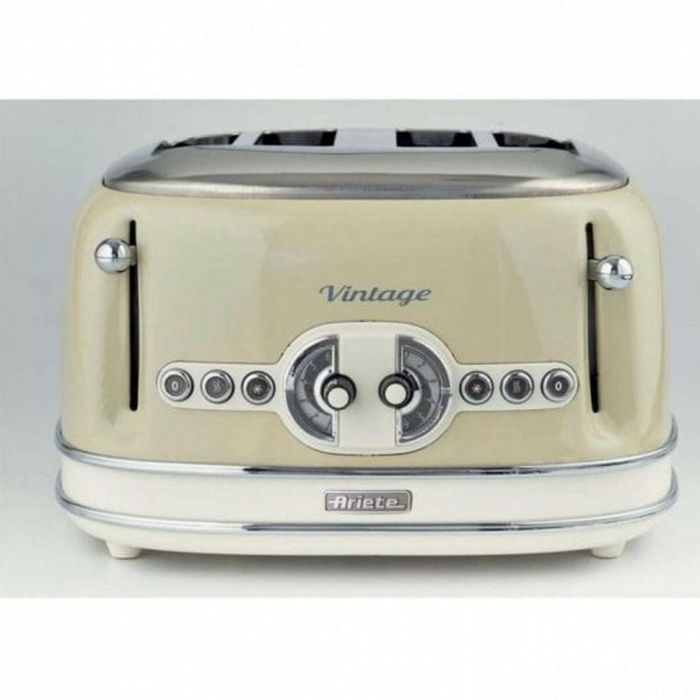Tostadora Ariete 156/03 1600 W Beige 4 rebanadas Vintage 3 Tostadora Ariete 156/03 1600 W Beige 4 rebanadas Vintage 3