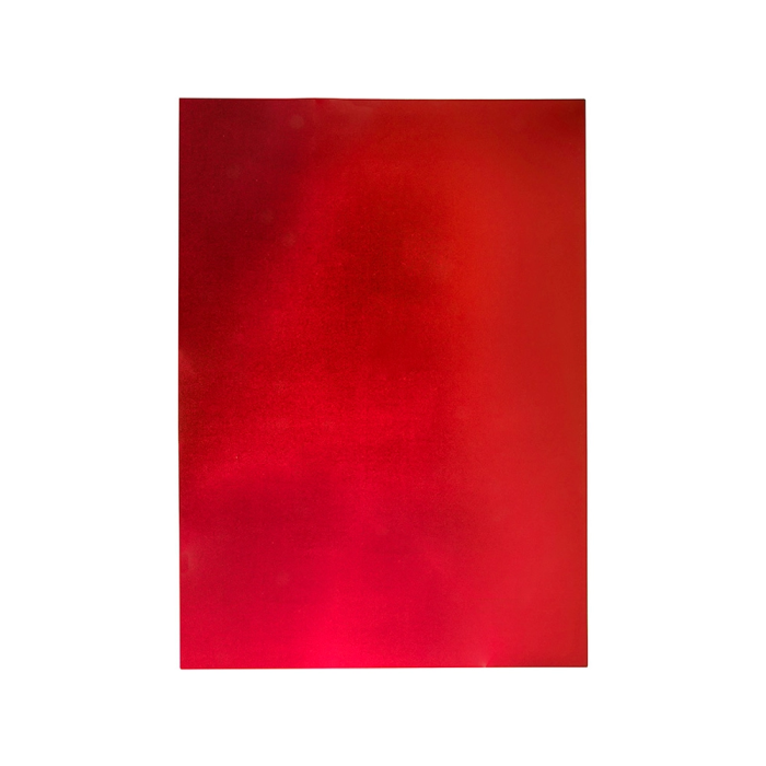 Liderpapel Goma eva 50x70 cm espesor 2 mm metalizada rojo 1
