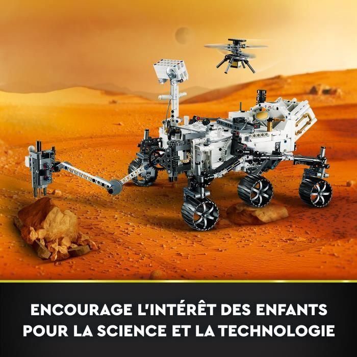 LEGO 42158 Technic Perseverance Rover de la NASA, Maqueta para Construir, Juguete de Exploración Espacial con APP de Realidad Aumentada 3 LEGO 42158 Technic Perseverance Rover de la NASA, Maqueta para Construir, Juguete de Exploración Espacial con APP de Realidad Aumentada 3