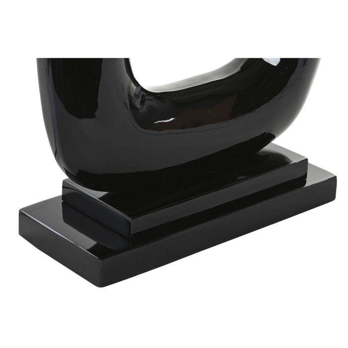DKD Home Decor 1c25 Lámpara de Sobremesa Acero Patinado Negra E27 50W con Plafón Poliéster, 83x50x30 cm 3 DKD Home Decor 1c25 Lámpara de Sobremesa Acero Patinado Negra E27 50W con Plafón Poliéster, 83x50x30 cm 3