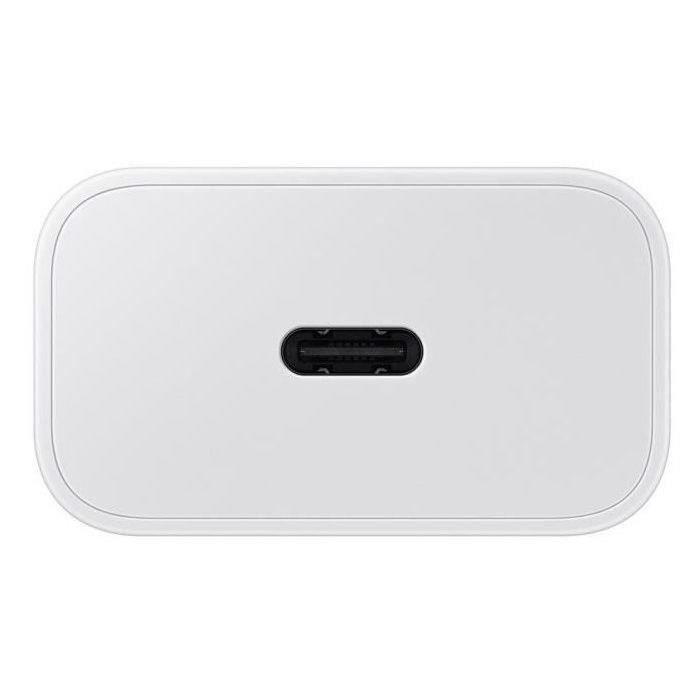 Samsung 25W Power Adapter (w/o cable) White 1 Samsung 25W Power Adapter (w/o cable) White 1