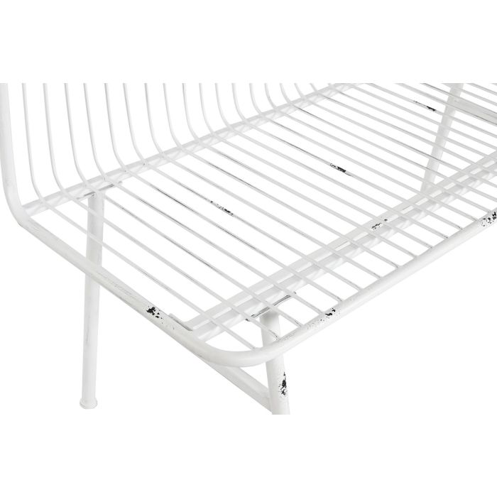 Sofa Terraza Y Jardin DKD Home Decor Blanco 53 x 83 x 115 cm Set de 4 4 Sofa Terraza Y Jardin DKD Home Decor Blanco 53 x 83 x 115 cm Set de 4 4