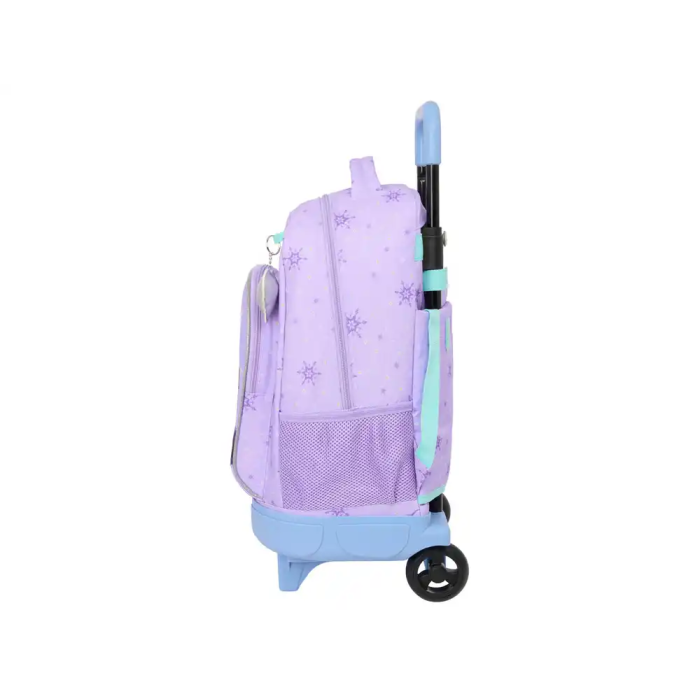 Mochila Escolar con Ruedas Frozen Spirit Lila 33 x 45 x 22 cm 2