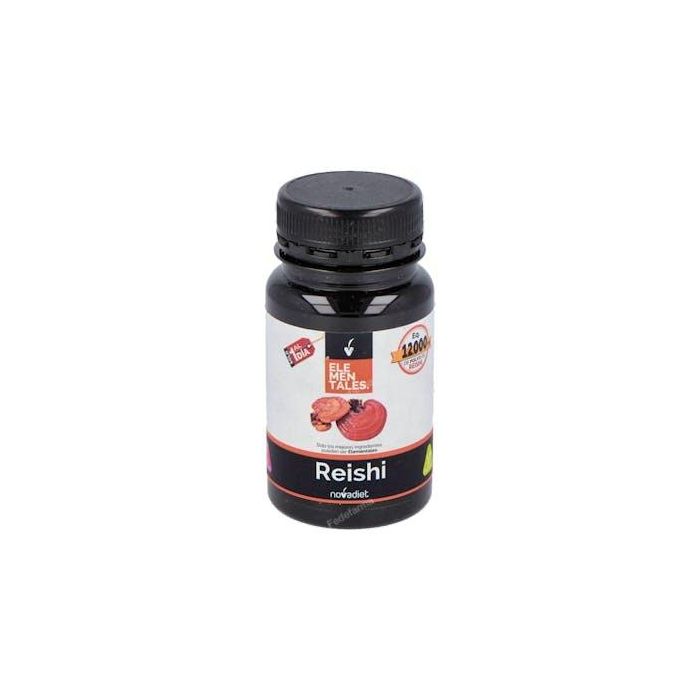 Novadiet Reishi 30 Cápsulas. Hongo con Vitamina C para Apoyo Inmune y Antioxidante, Concentración 20:1 polisacáridos