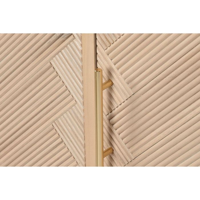 Aparador Home ESPRIT Natural Madera de Paulonia Madera MDF 120 x 34 x 76 cm 3