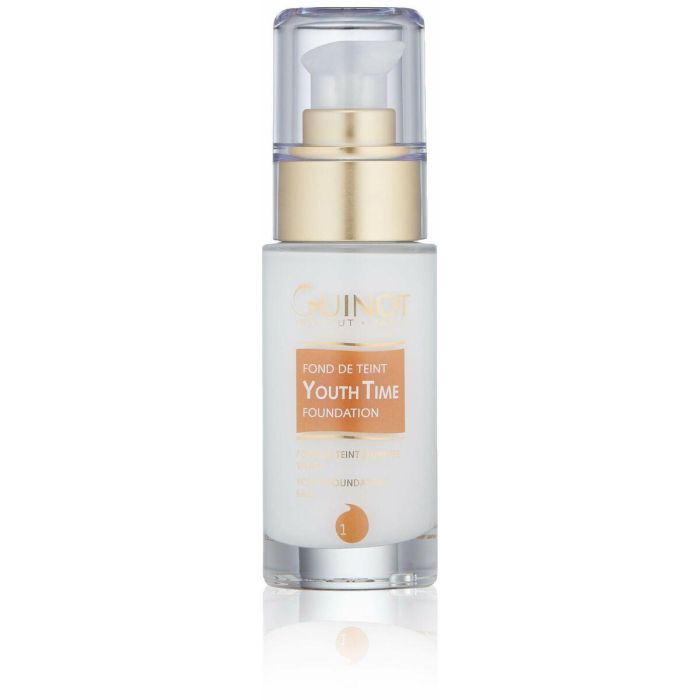 Base de Maquillaje Fluida Guinot Youth Time nº1 30 ml Base de Maquillaje Fluida Guinot Youth Time nº1 30 ml
