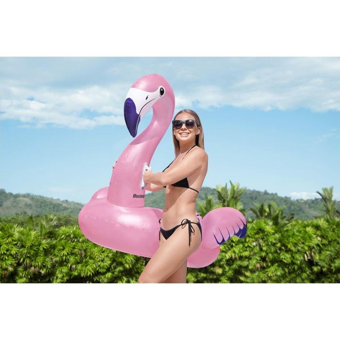 Bestway Figura Hinchable Flamenco con Asas 153x143 cm Playa y Piscina 41475 14