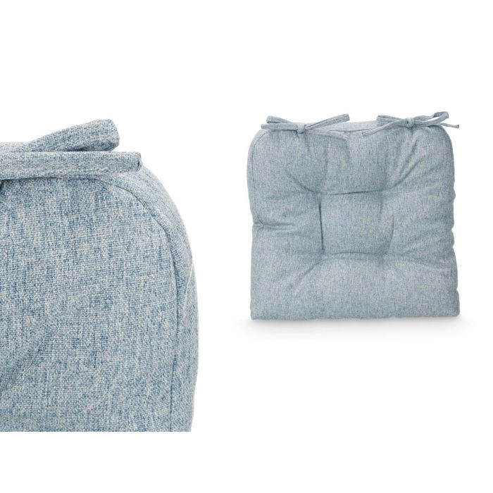 Giftdecor Set 2 Cojines Silla Azul 40x40 cm (Set de 6)