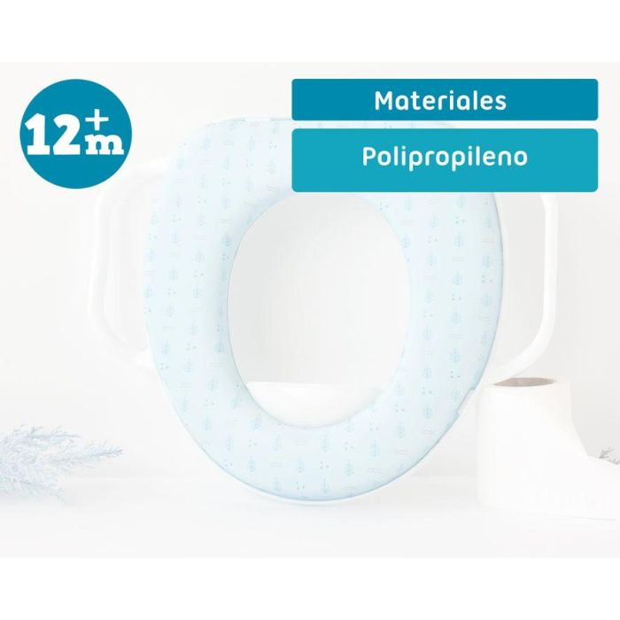 KioKids Petits Moments Reductor WC Azul con Asas y Protector Antisalpicaduras para Niños +12 Meses 4 KioKids Petits Moments Reductor WC Azul con Asas y Protector Antisalpicaduras para Niños +12 Meses 4