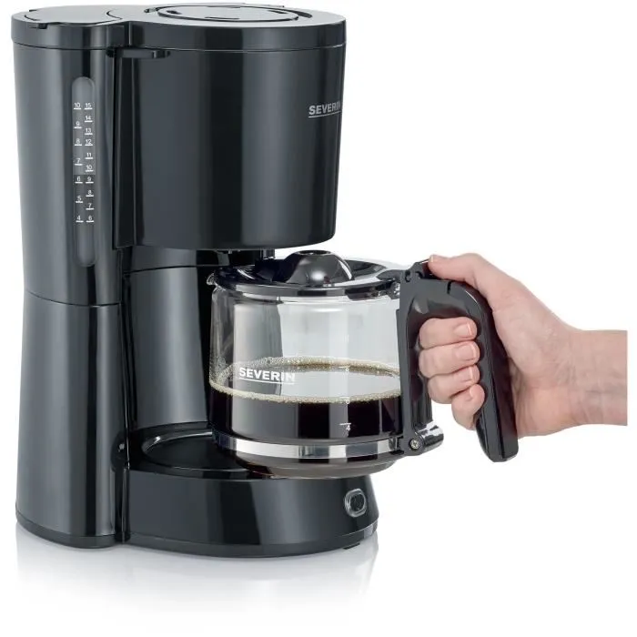 Severin Cafetera Tipo Filtro KA4815 Negra 1000 W 1.4 L hasta 10 Tazas 0 Severin Cafetera Tipo Filtro KA4815 Negra 1000 W 1.4 L hasta 10 Tazas 0