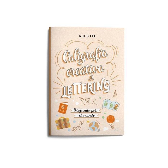 Rubio Cuaderno Lettering Caligrafía Creativa Viajando por el Mundo