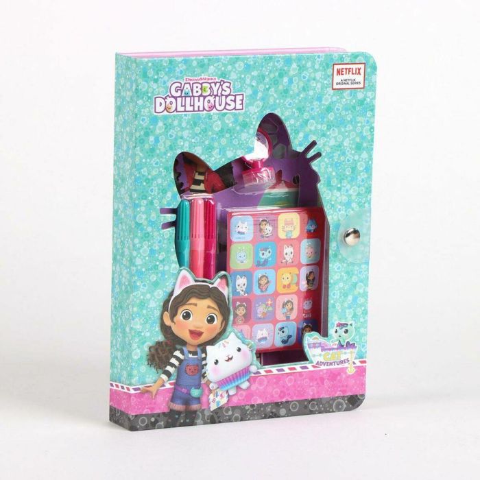Cerdá Cuaderno Set Gabby's Dollhouse Multicolores 14.5 x 20 x 3 cm para +3 Años 5 Cerdá Cuaderno Set Gabby's Dollhouse Multicolores 14.5 x 20 x 3 cm para +3 Años 5