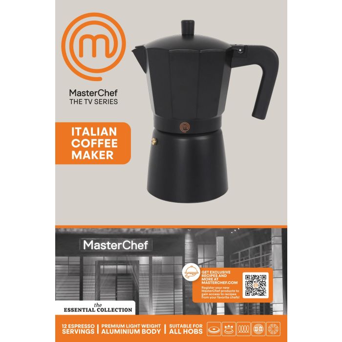 Inde Cafetera 12 Tazas con Inducción Masterchef (6 Unidades) 1