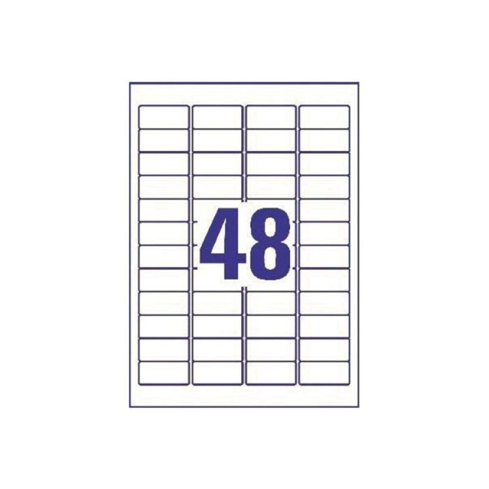 Etiqueta Adhesiva Resistente Avery Poliester Blanco Laser 45,7x21,2 mm Caja De 960 Unidades 2 Etiqueta Adhesiva Resistente Avery Poliester Blanco Laser 45,7x21,2 mm Caja De 960 Unidades 2