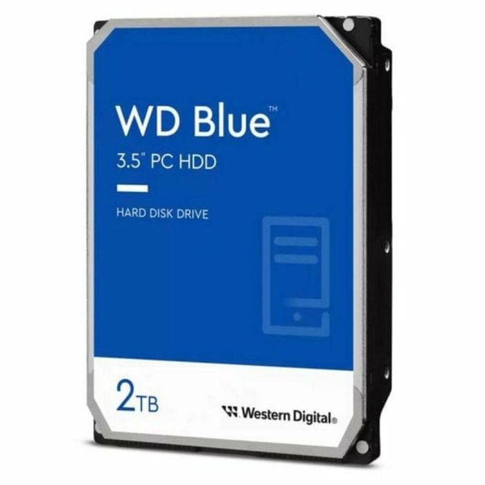 Disco Duro Western Digital Blue WD20EARZ 2 TB 2 TB SSD Sata III 3,5"