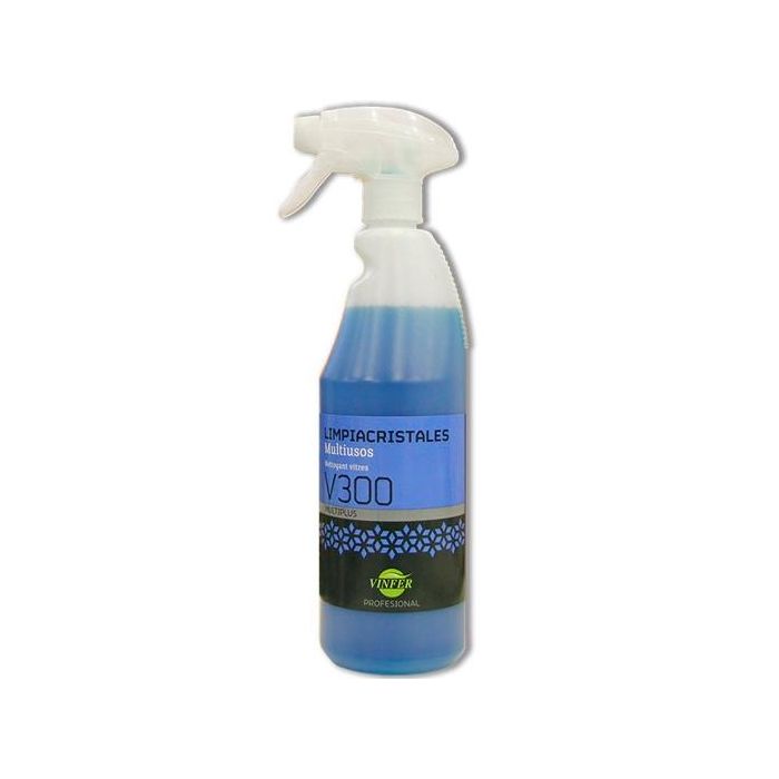 Vinfer Limpiacristales Multiusos V300 Prof Botella 750 mL Azul