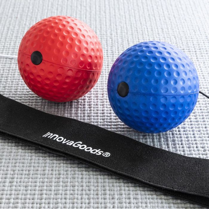 Set de Pelotas de Entrenamiento y Reflejos Balxing InnovaGoods 8 Set de Pelotas de Entrenamiento y Reflejos Balxing InnovaGoods 8