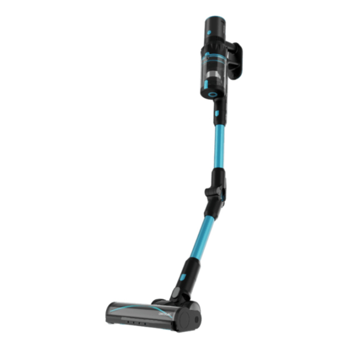 Cecotec Rockstar 3500 Storm Pet Flex Conga Aspiradora Escoba 2 en 1, Batería, Sin Bolsa, 500W, Secar, Negro/Azul