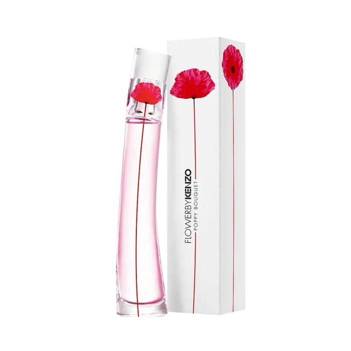 Kenzo Flower Poppy Bouquet Eau de Parfum para Mujer 50 ml. Fragancia Floral vibrante con Pera Nashi, Rosa Damascena y Madera de Almendro. 0 Kenzo Flower Poppy Bouquet Eau de Parfum para Mujer 50 ml. Fragancia Floral vibrante con Pera Nashi, Rosa Damascena y Madera de Almendro. 0