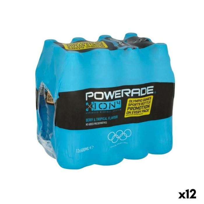 Bebida Isotónica Powerade Ice Storm 50 cl (Pack 12 uds) 0 Bebida Isotónica Powerade Ice Storm 50 cl (Pack 12 uds) 0