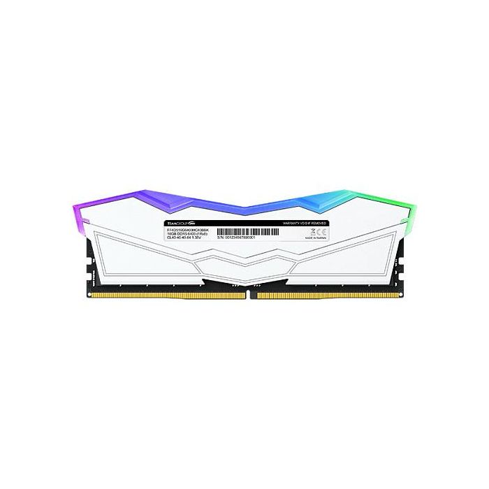 Team Group Kit 2x16GB 32GB DDR5 DIMM 6000MHz CL38 XMP 3.0 Delta RGB, Memoria RAM para Intel, FF4D532G6000HC38ADC01