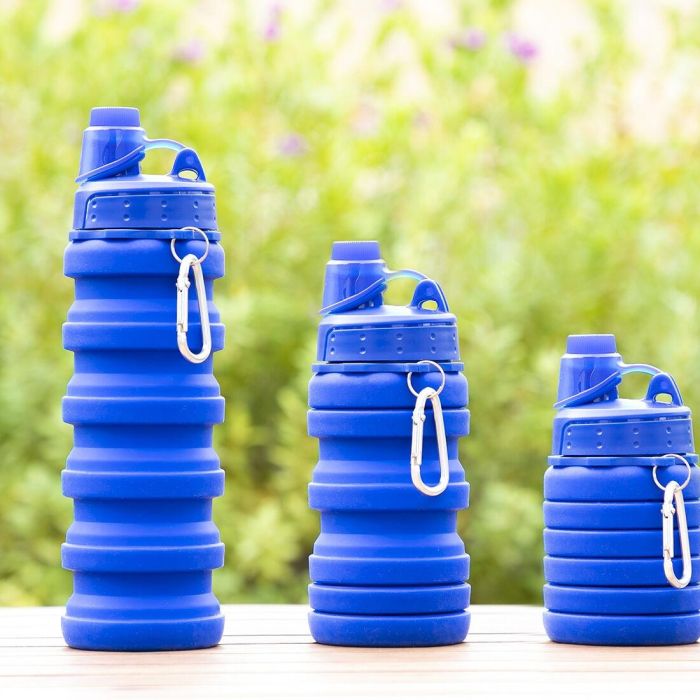 Botella Plegable de Silicona Bentle InnovaGoods 14 Botella Plegable de Silicona Bentle InnovaGoods 14