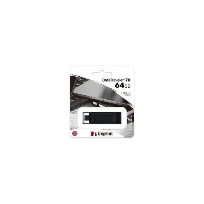 Kingston 64GB, USB 3.2 Gen 1, USB C, 7 g 4