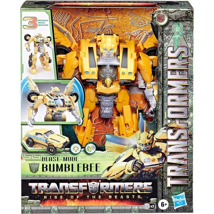 Hasbro Transformers: El Despertar de las Bestias Figura Bumblebee Modo Águila Robot Vehículo Bestia 3 en 1 4