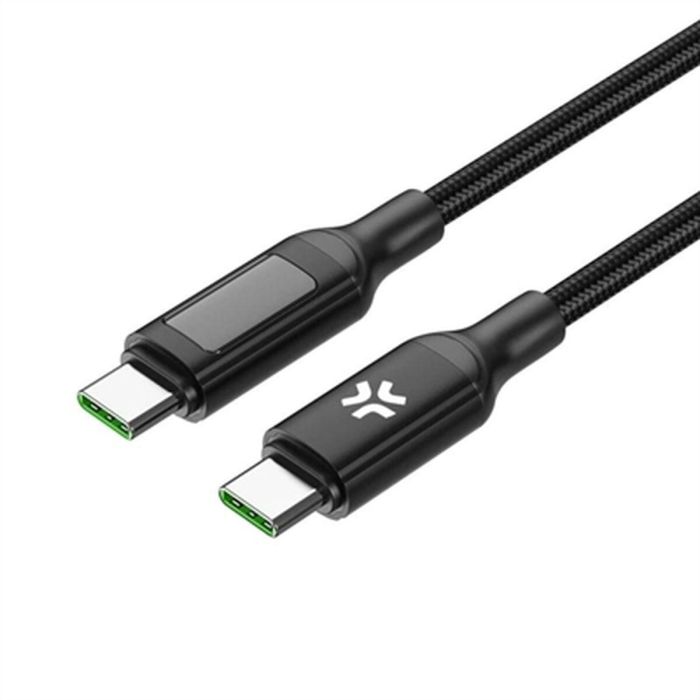 Cable USB-C Celly USBCUSBC100WLED 6