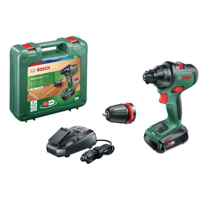 Taladro inalámbrico BOSCH - AdvancedDrill 18 1 batería 2,5Ah