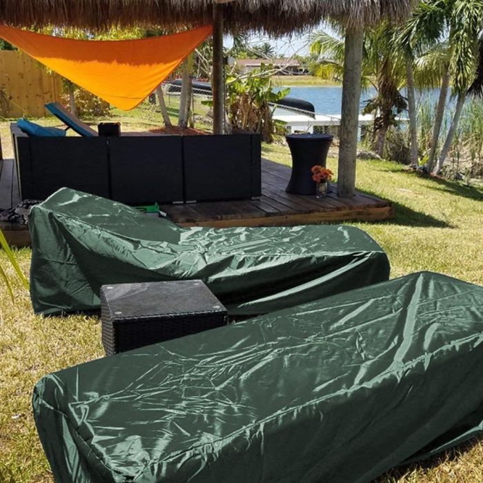 Altadex Funda protectora para tumbonas 78x205x40cm, poliéster 240g/m², impermeable y transpirable, UV 2 Altadex Funda protectora para tumbonas 78x205x40cm, poliéster 240g/m², impermeable y transpirable, UV 2