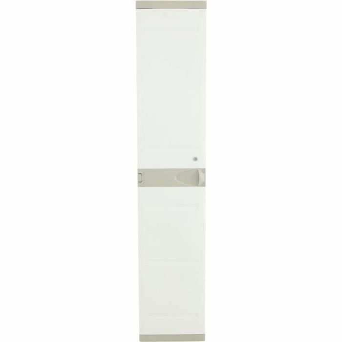Plastiken Armario alto con 1 puerta y 2 baldas, 35 cm 1 Plastiken Armario alto con 1 puerta y 2 baldas, 35 cm 1