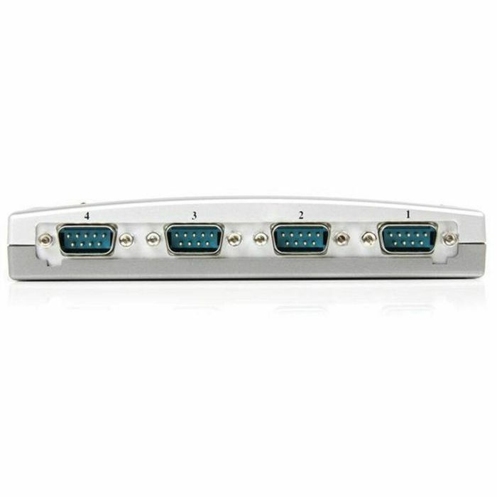 Adaptador USB a RS232 Startech ICUSB2324 Plateado 1 Adaptador USB a RS232 Startech ICUSB2324 Plateado 1