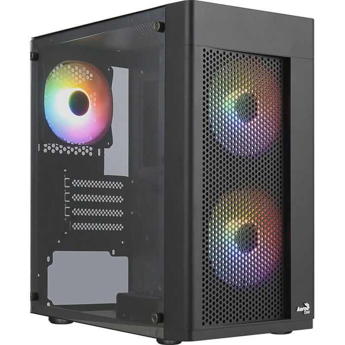 Aerocool AER4711099471799 Caja PC Hexform G v2 Mini Torre Micro-ATX Negra, Sin Fuente Alimentación 3 Aerocool AER4711099471799 Caja PC Hexform G v2 Mini Torre Micro-ATX Negra, Sin Fuente Alimentación 3