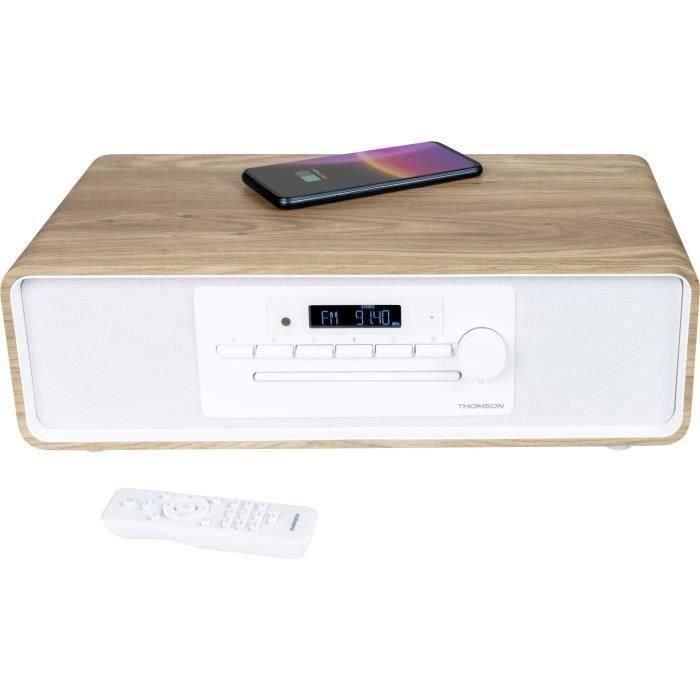 Thomson THO1721992683631 Microsistema Bluetooth Radio FM/CD/MP3/USB, 60W, Ecualizador, Blanco y Negro 0 Thomson THO1721992683631 Microsistema Bluetooth Radio FM/CD/MP3/USB, 60W, Ecualizador, Blanco y Negro 0